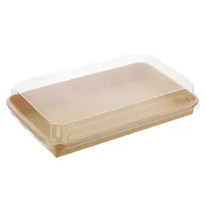 Boîte à Sushi Kraft (24.1X15.2X4.5 CM)