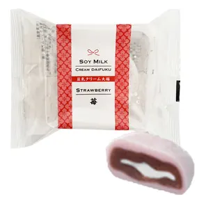 Daifuku Fraise à la Crème de Soja