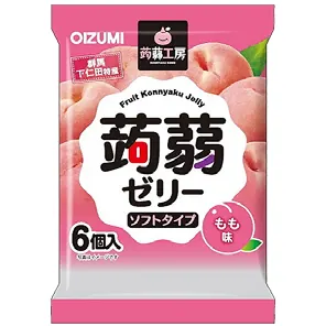 Gelée de Konjac à la Pêche